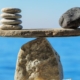 equity demonstrated by rocks