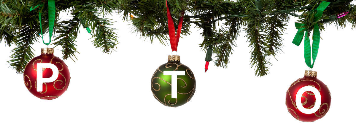 pto on holiday ornaments